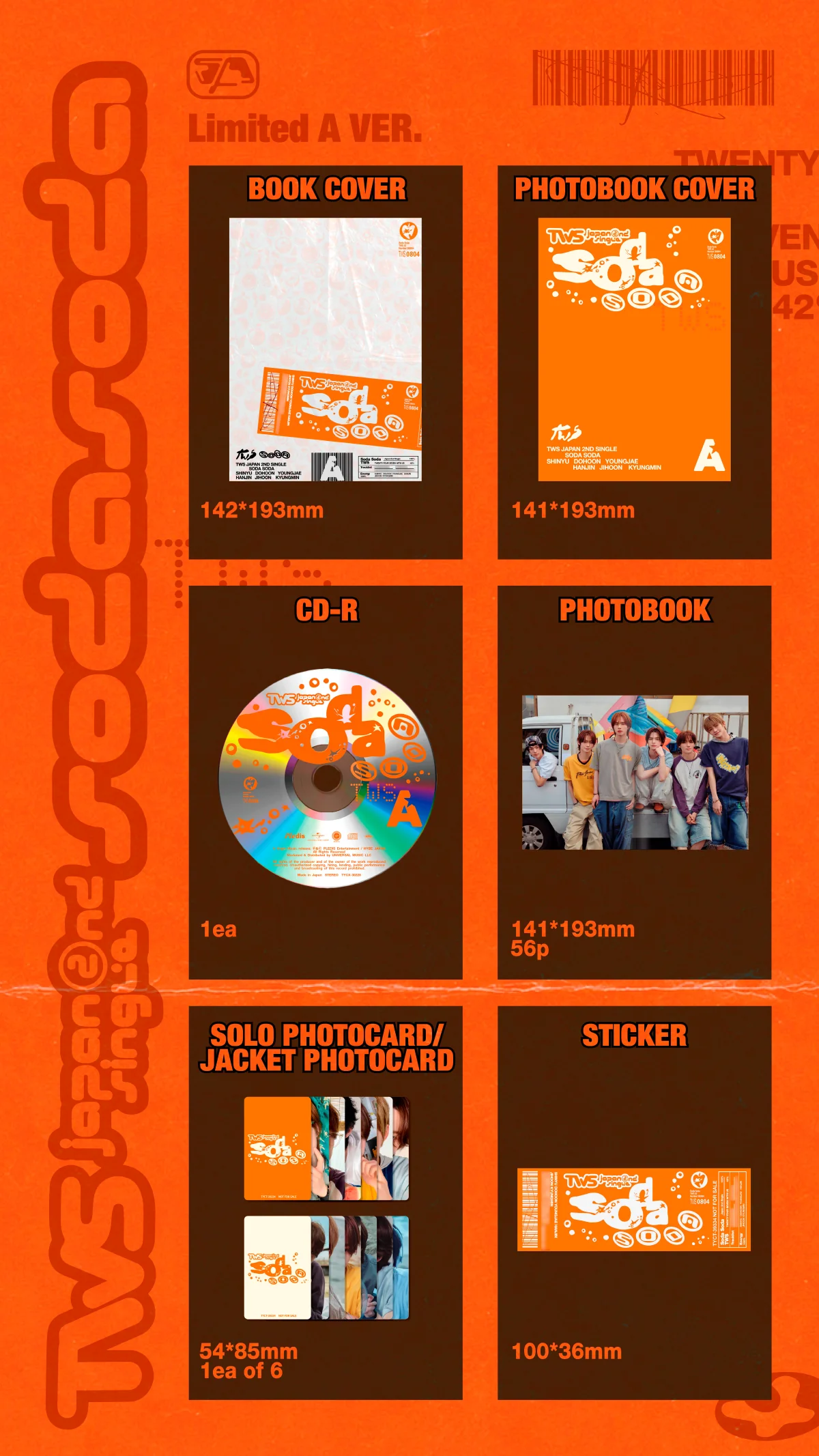 TWS - Japan 2nd Single SODA SODA [Limited A] - Image 2