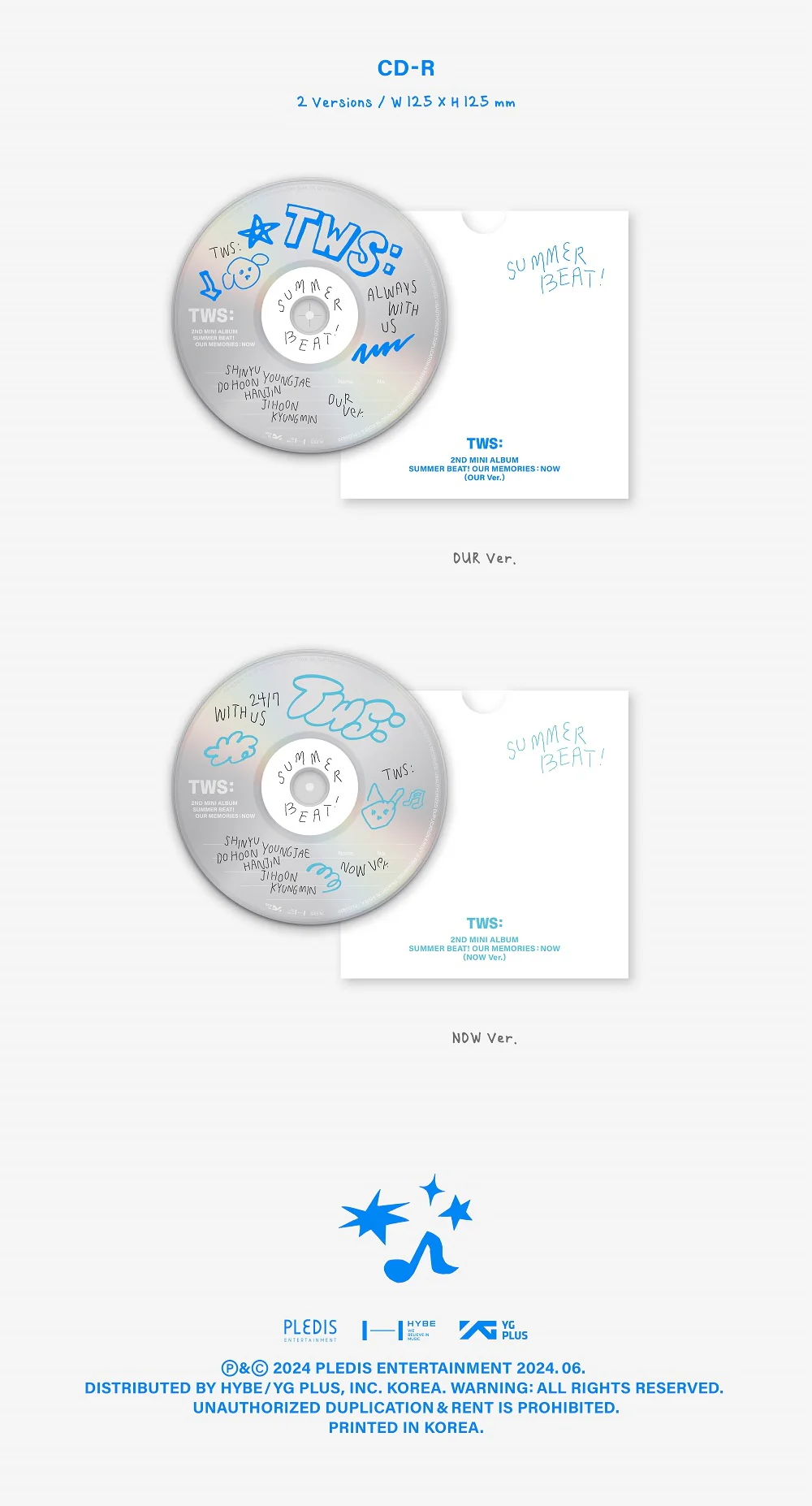 TWS - SUMMER BEAT! (2nd Mini Album) - Image 8