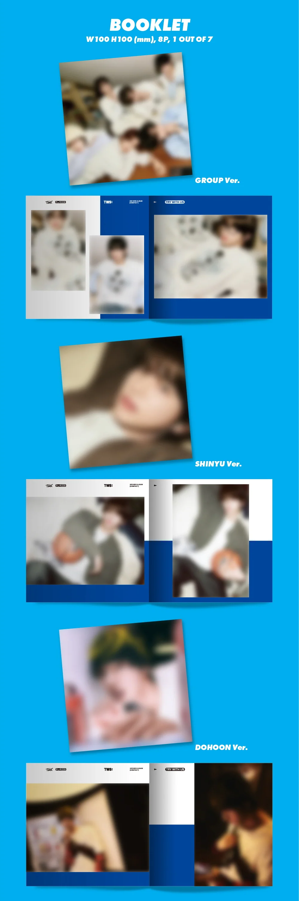 TWS - TRY WITH US [Compact Ver.] 3rd Mini Album - Image 3
