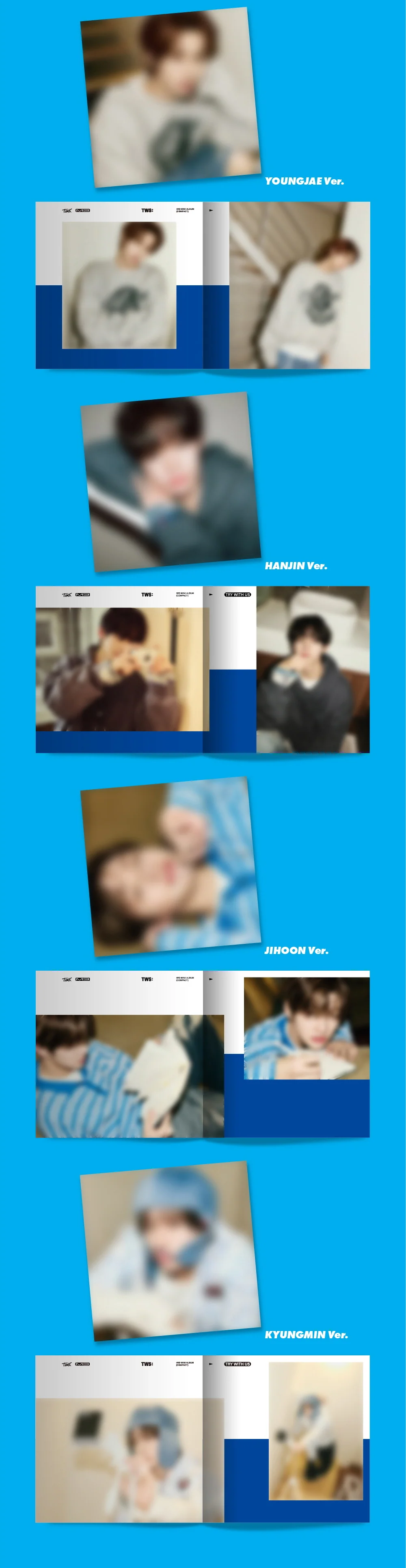TWS - TRY WITH US [Compact Ver.] 3rd Mini Album - Image 4