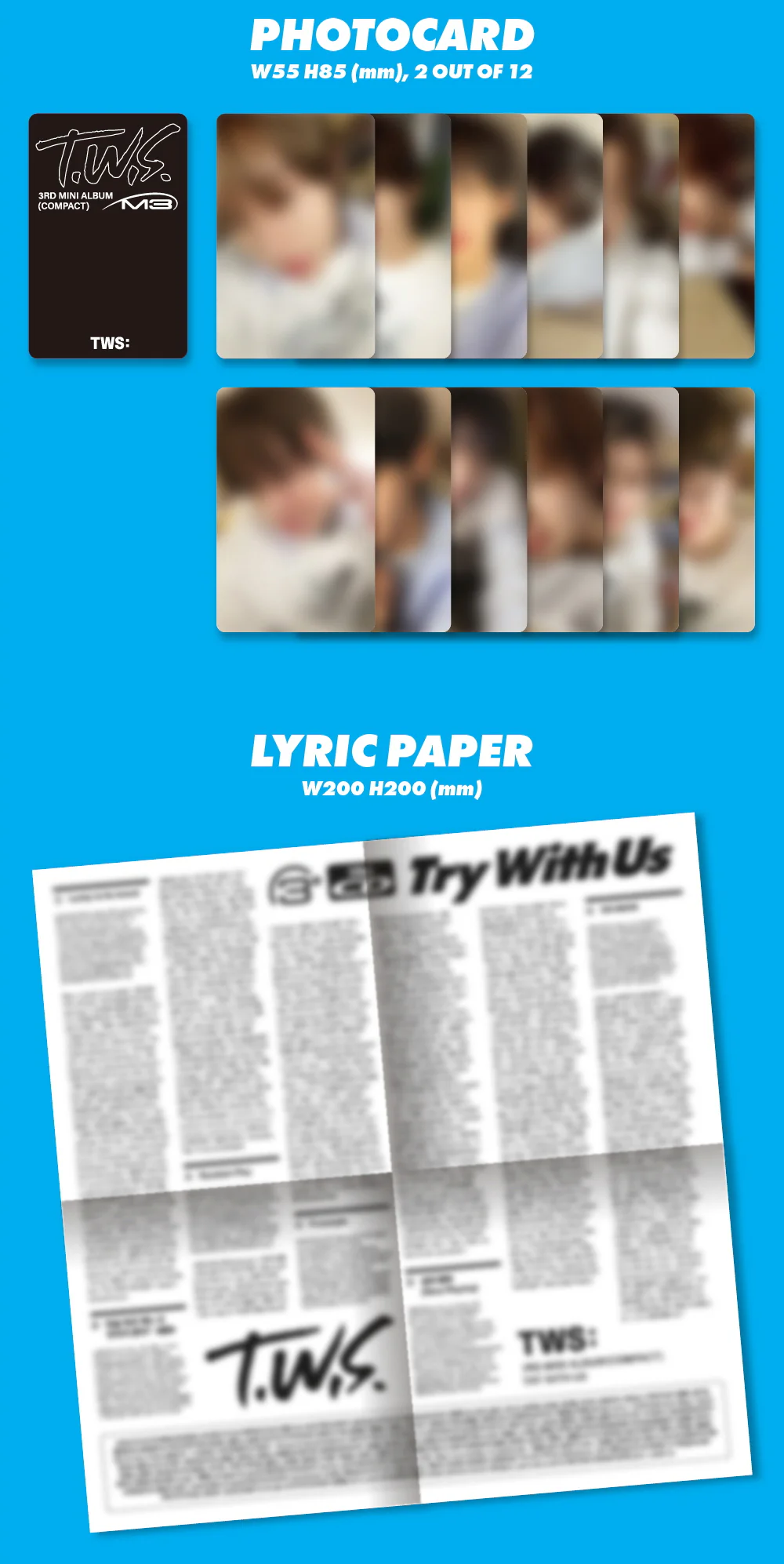 TWS - TRY WITH US [Compact Ver.] 3rd Mini Album - Image 5