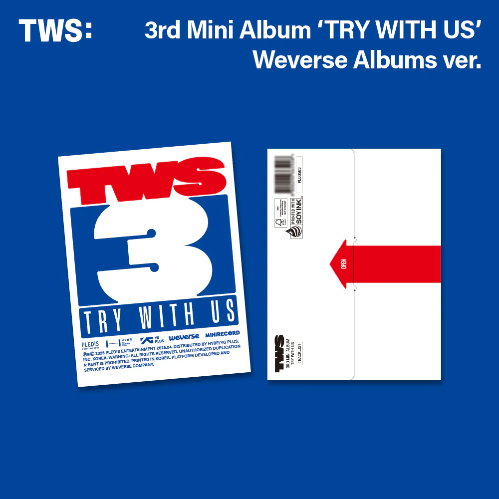 TWS - TRY WITH US [Weverse Albums Ver.]