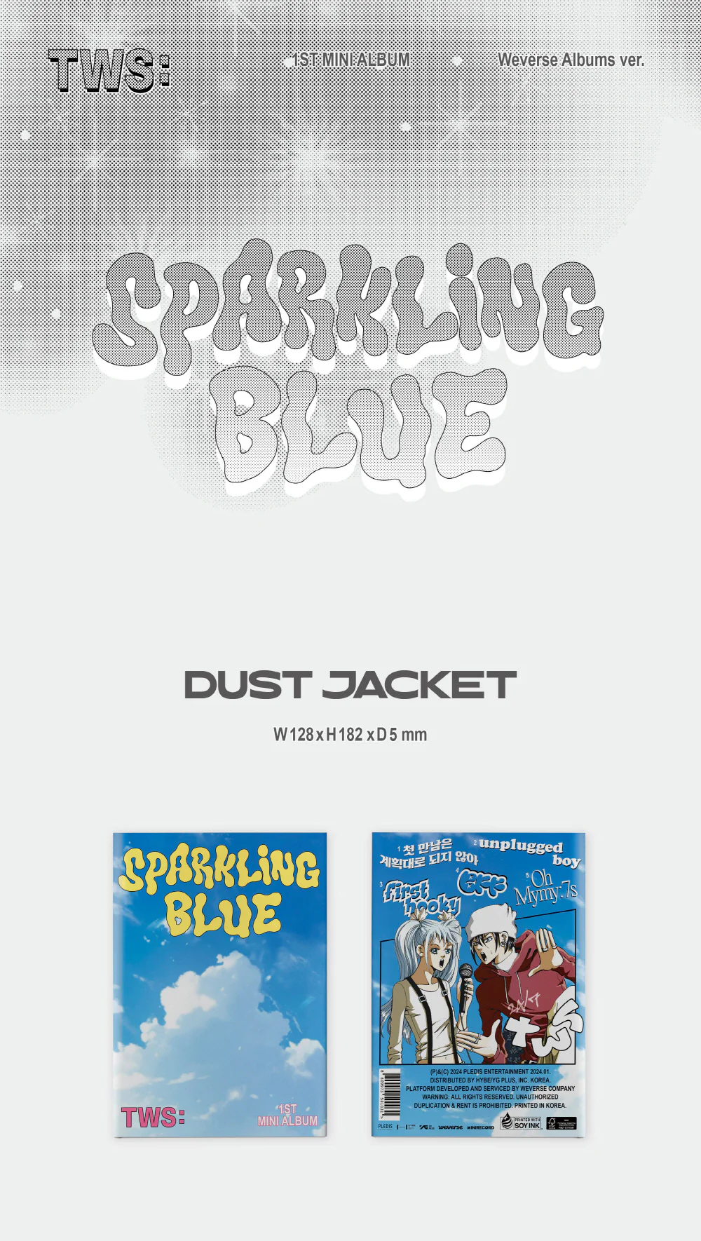 TWS - TWS 1st Mini Album Sparkling Blue (Weverse Albums ver.) - Image 2