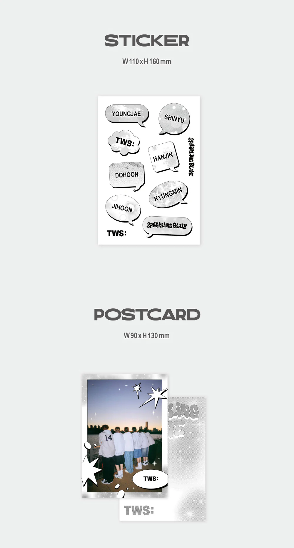 TWS - TWS 1st Mini Album Sparkling Blue (Weverse Albums ver.) - Image 4