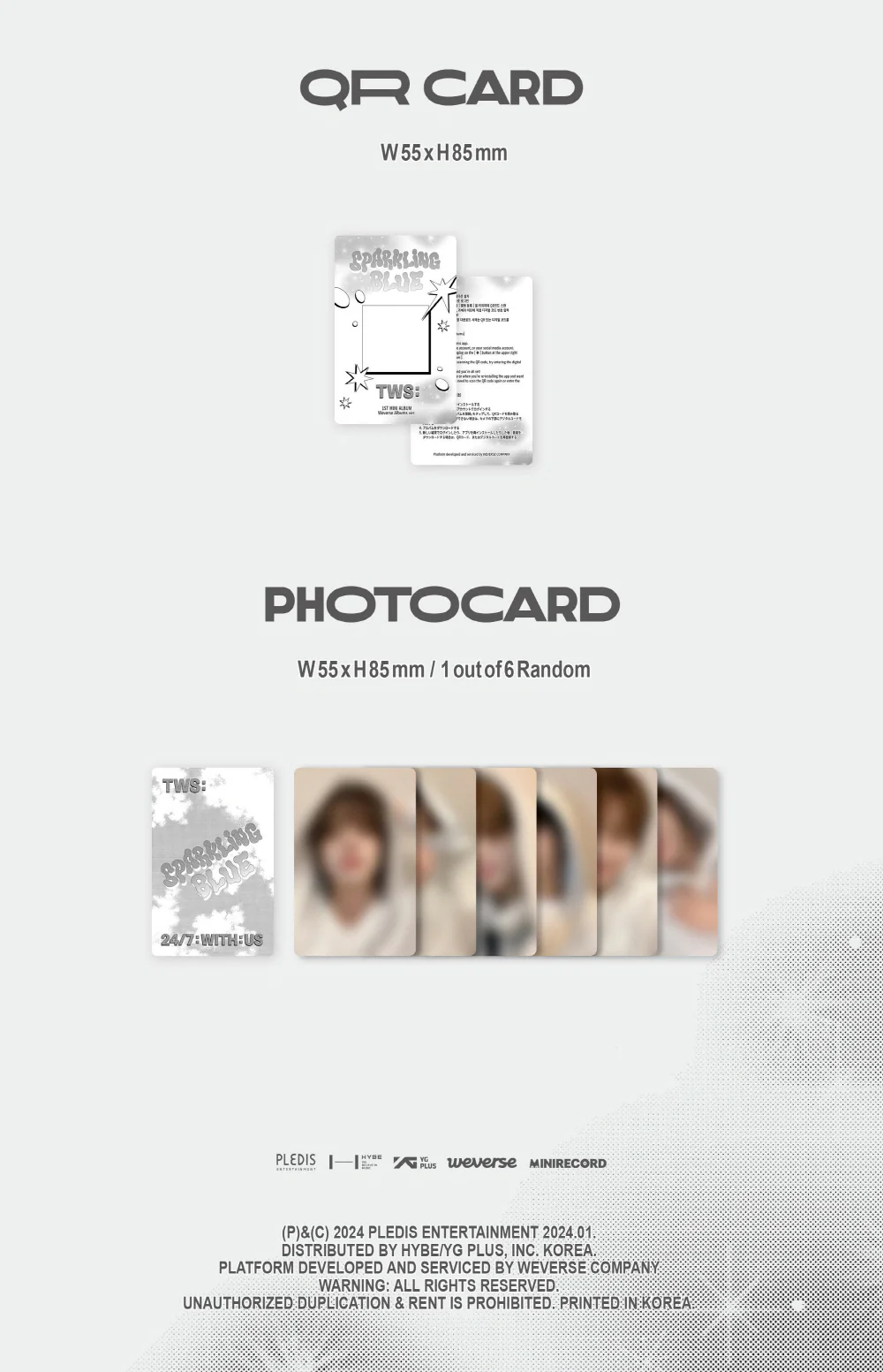 TWS - TWS 1st Mini Album Sparkling Blue (Weverse Albums ver.) - Image 5