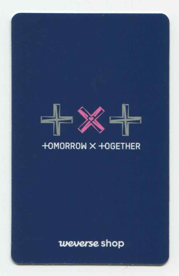 TXT - THE CHAOS CHAPTER FIGHT OR ESCAPE OFFICIAL Weverse POB PHOTOCARD - Image 2