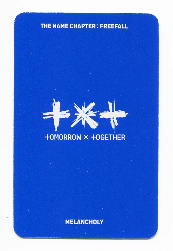 TXT - The Name Chapter: FREEFALL Album Melancholy ver. OFFICIAL PHOTOCARD - Image 2