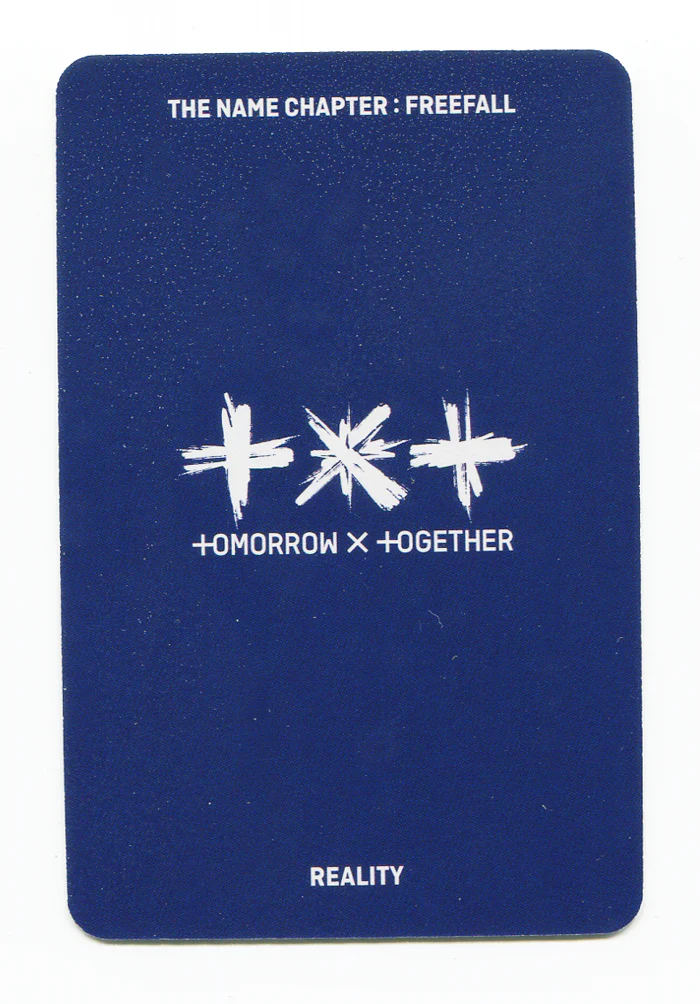 TXT - The Name Chapter: FREEFALL Album Reality ver. OFFICIAL PHOTOCARD - Image 2