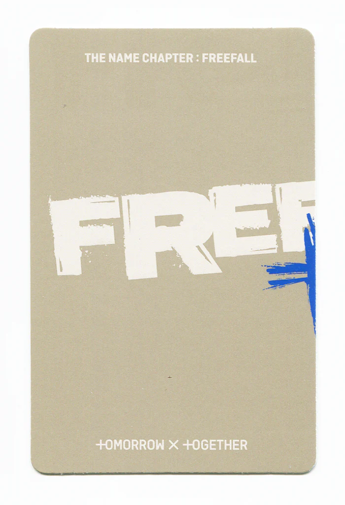 TXT - The Name Chapter: FREEFALL Album Weverse ver. A OFFICIAL PHOTOCARD - Image 2