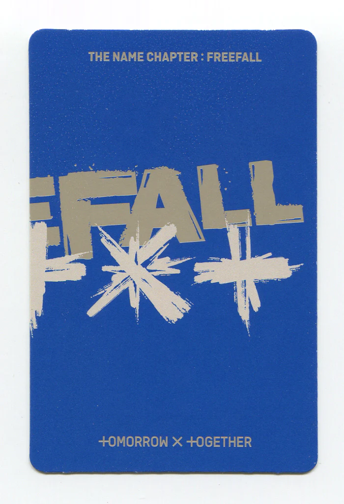 TXT - The Name Chapter: FREEFALL Album Weverse ver. B OFFICIAL PHOTOCARD - Image 2