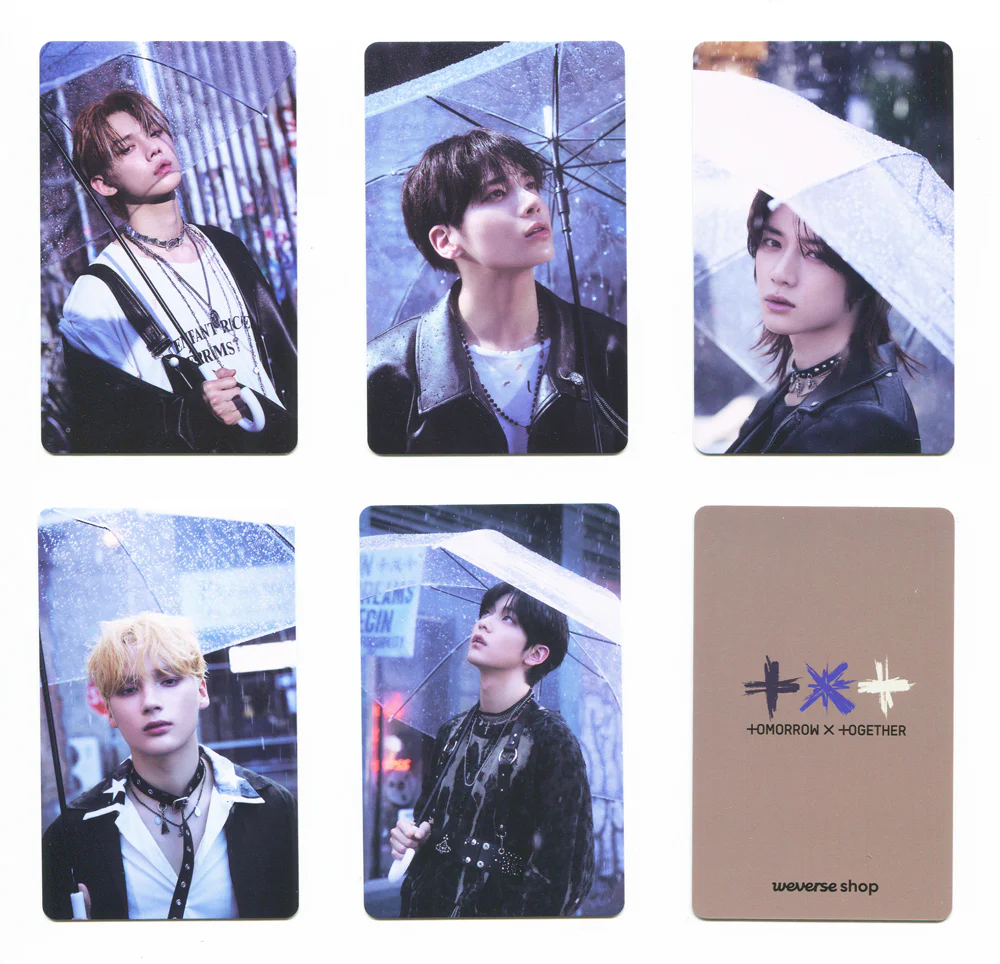 TXT - The Name Chapter: FREEFALL [WEVERSE SHOP] Gravity ver. POB OFFICIAL PHOTOCARD