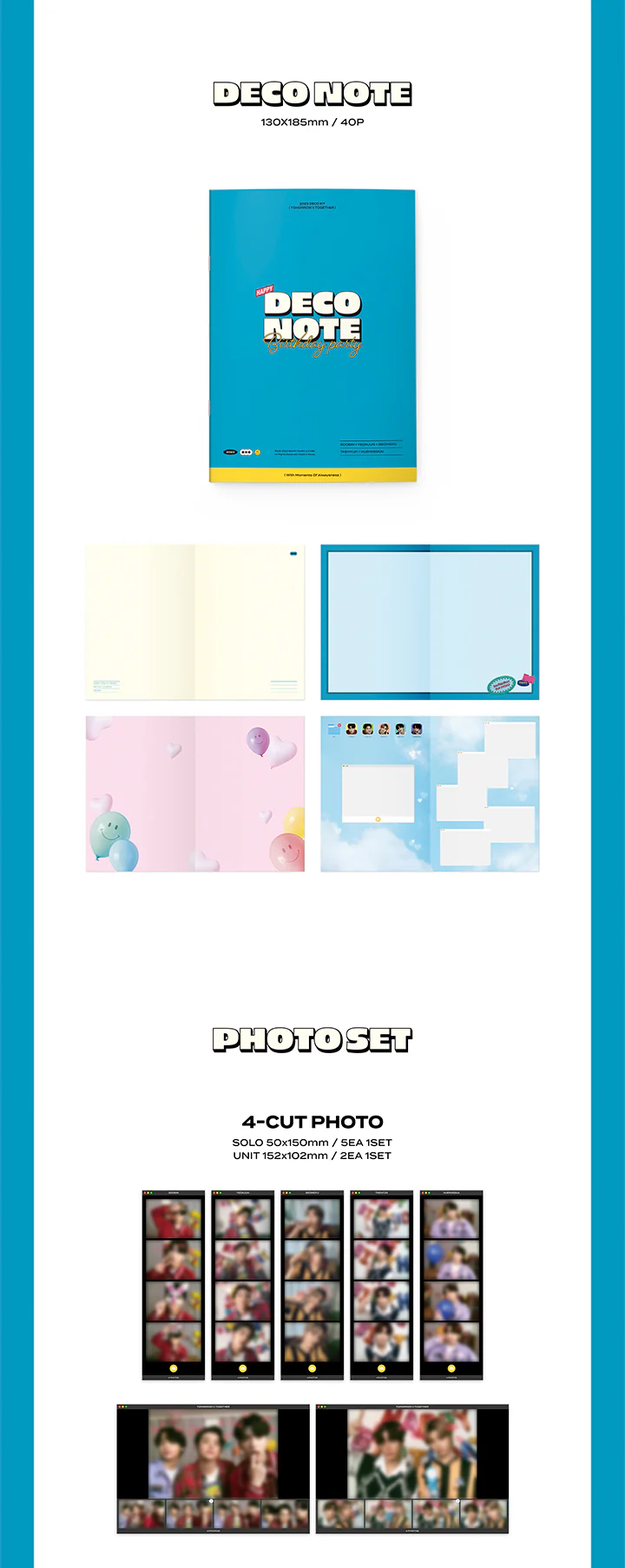 TXT TOMORROW X TOGETHER 2023 DECO KIT - Image 4