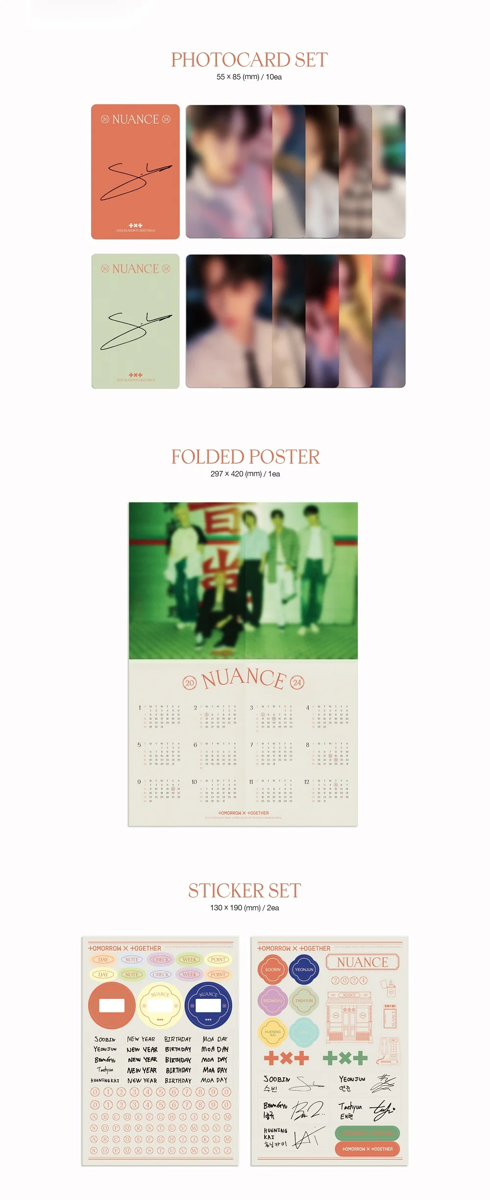 TXT TOMORROW X TOGETHER - 2024 Season's Greetings NUANCE - Image 5