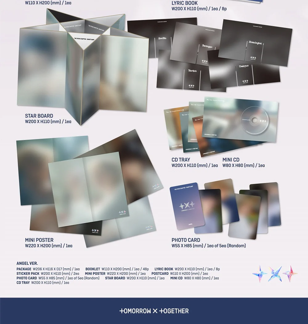 TXT TOMORROW X TOGETHER - The Star Chapter : Sanctuary [Angel ver.] Album - Image 4