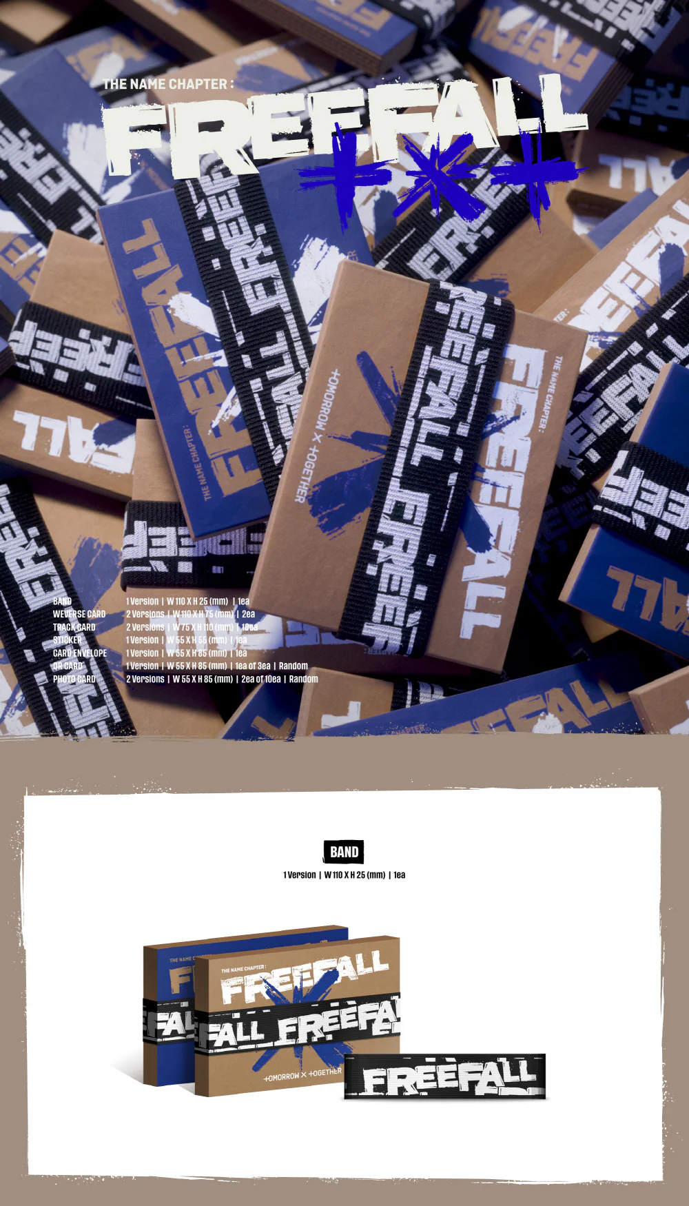 TXT TOMORROW X TOGETHER - The Name Chapter : FREEFALL Weverse Albums ver. - Image 2