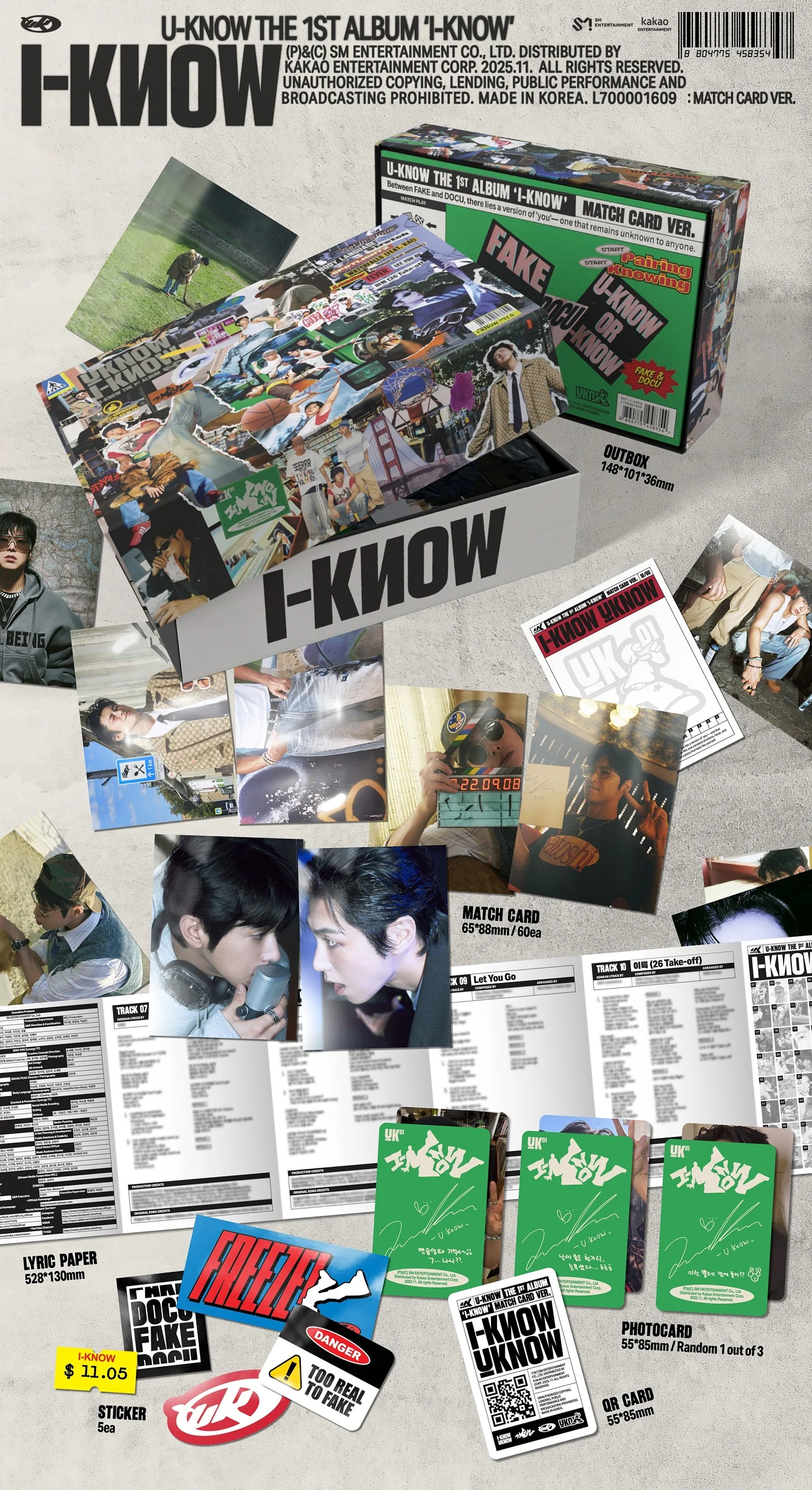 U-Know - Vol.1 I-Know Match Card version - Image 2