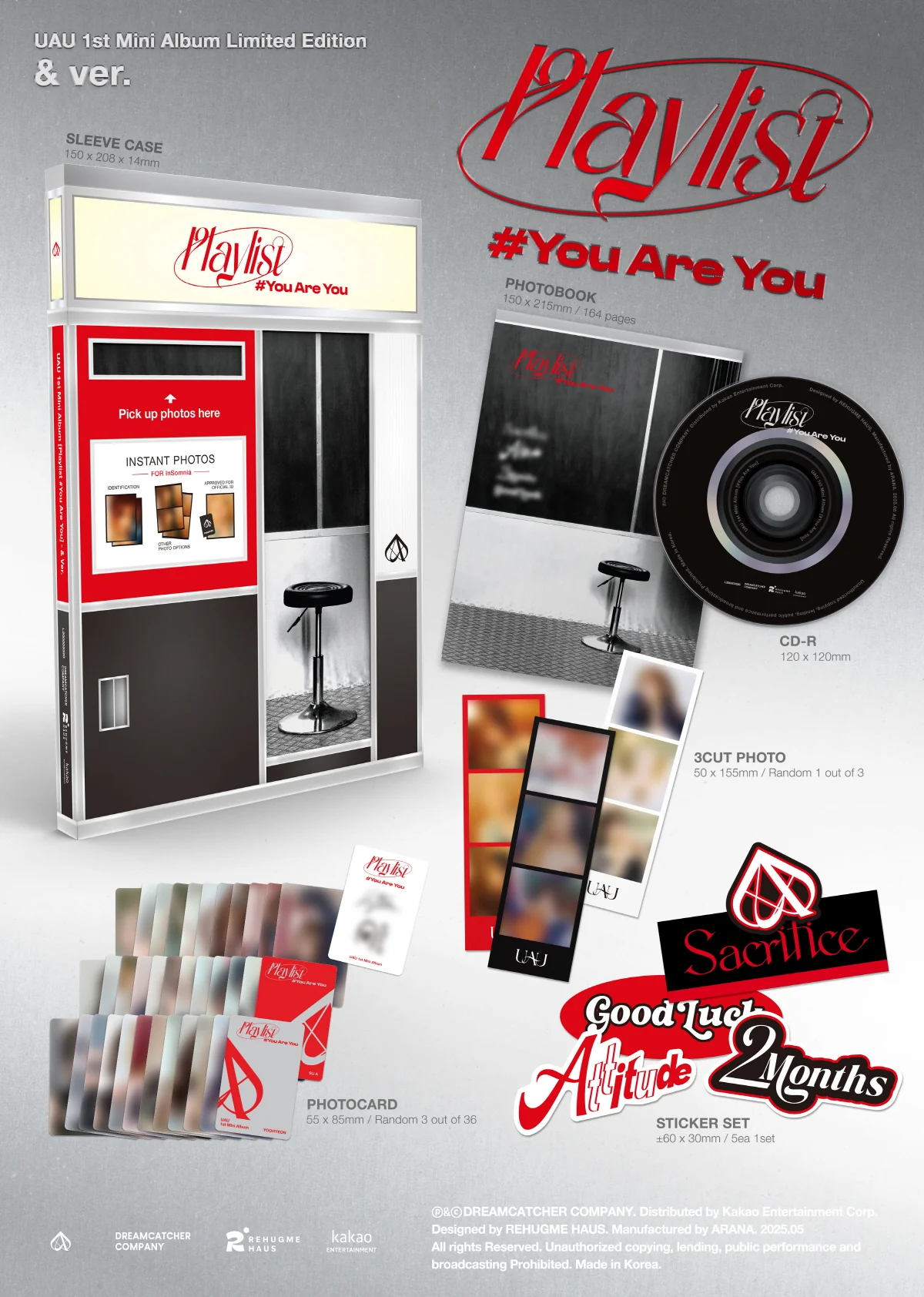 UAU - Playlist #You Are You [& ver.] Limited Edition Album - Image 2