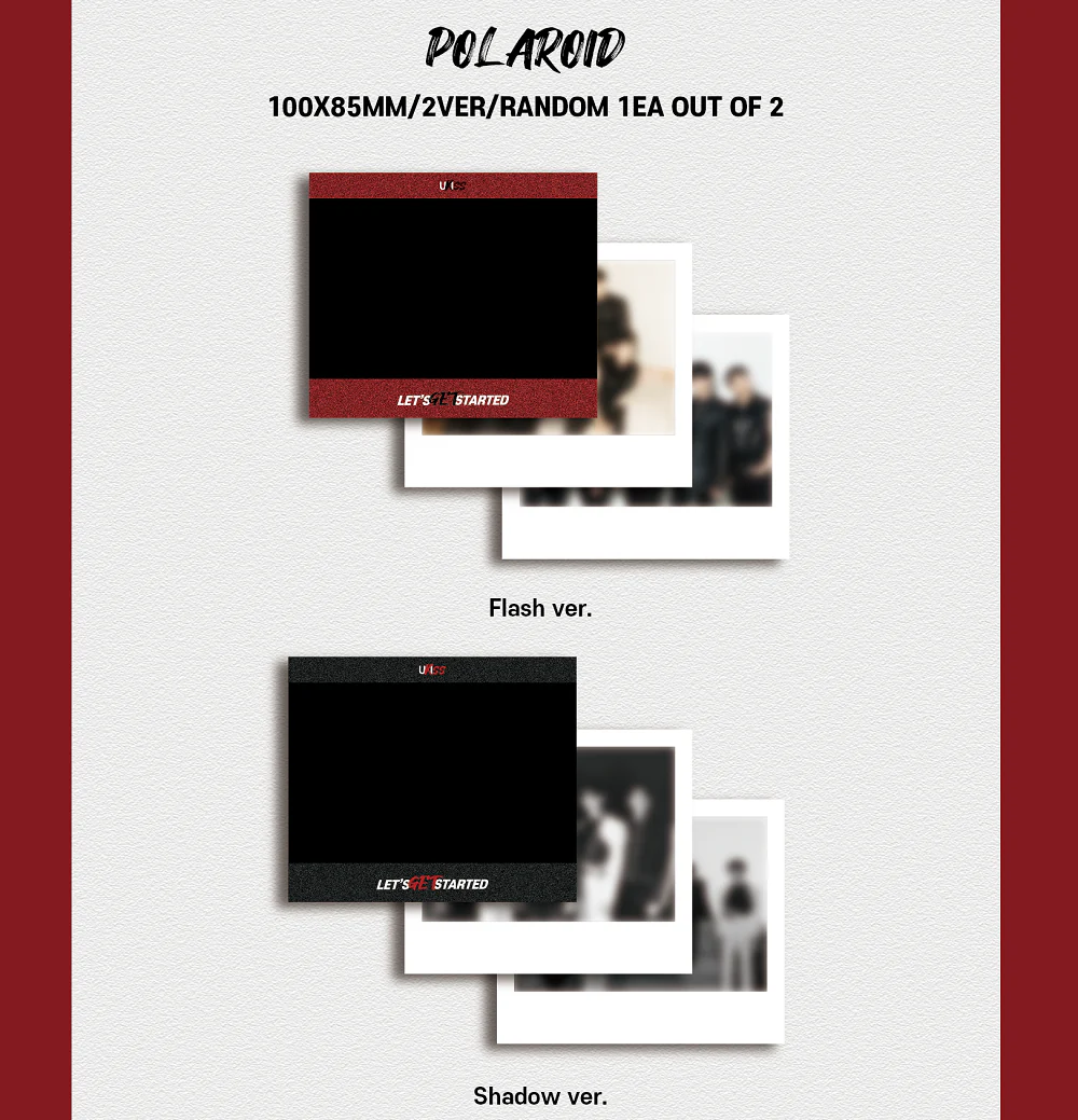 UKISS - 13th Mini Album Let's Get Started CD+Pre-Order Gift - Image 6