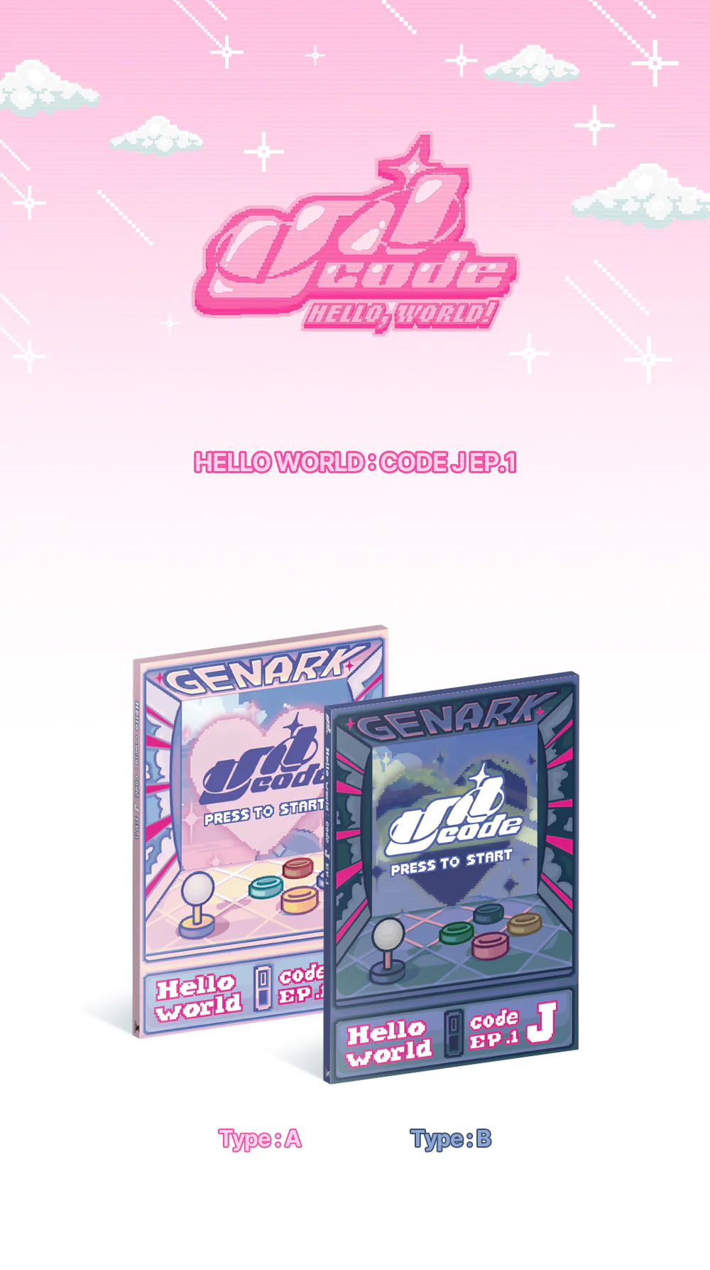 UNICODE - 1st Mini Album Hello World : Code J Ep.1 CD - Image 2