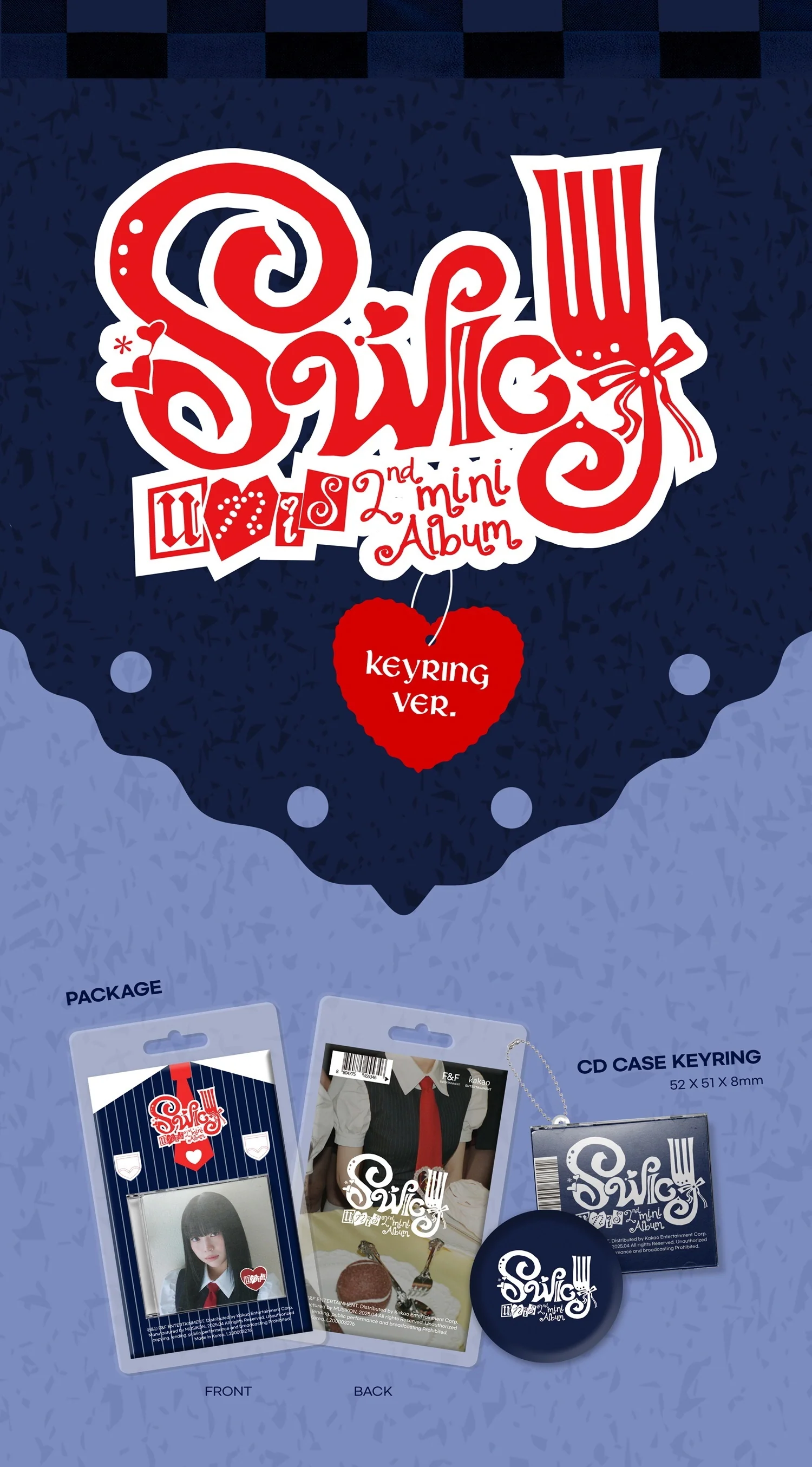 Unis - 2nd Mini Album Swicy Keyring version - Image 2