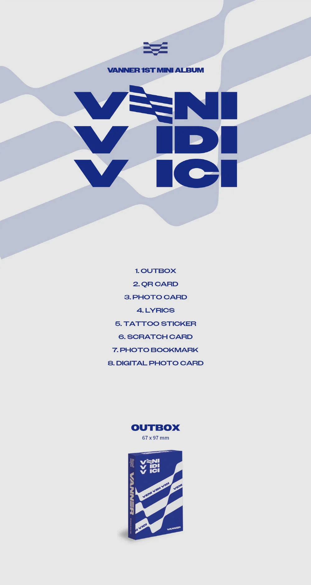 VANNER - 1st Mini Album VENI VIDI VICI (PLVE ver.) - Image 2