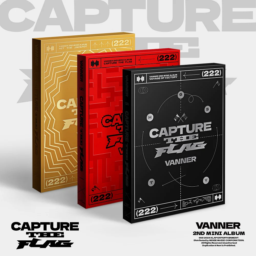 VANNER - 2nd Mini Album CAPTURE THE FLAG CD