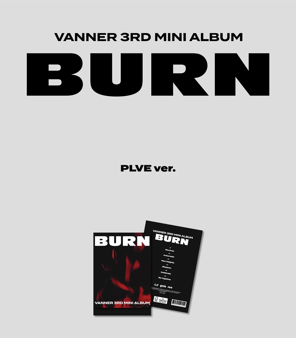 VANNER - 3rd Mini Album Burn PLVE version - Image 2