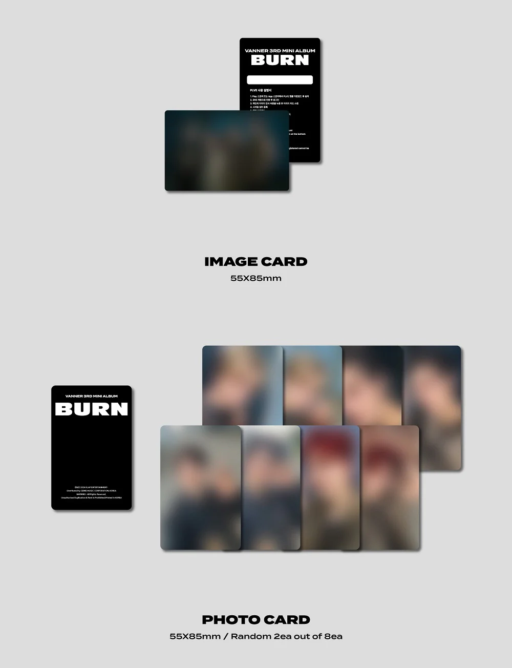 VANNER - 3rd Mini Album Burn PLVE version - Image 3