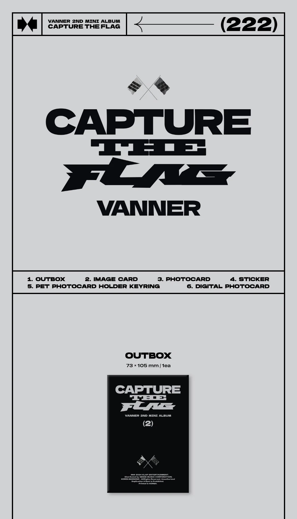 VANNER - CAPTURE THE FLAG [PLVE ver.] Album - Image 2