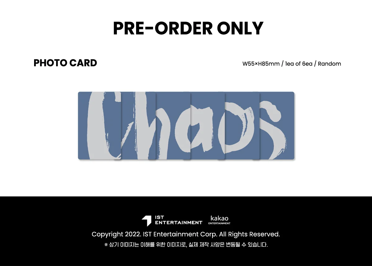 VICTON - 7th Mini Album Chaos [Digipack ver.] CD+Extra Photocards Set - Image 5