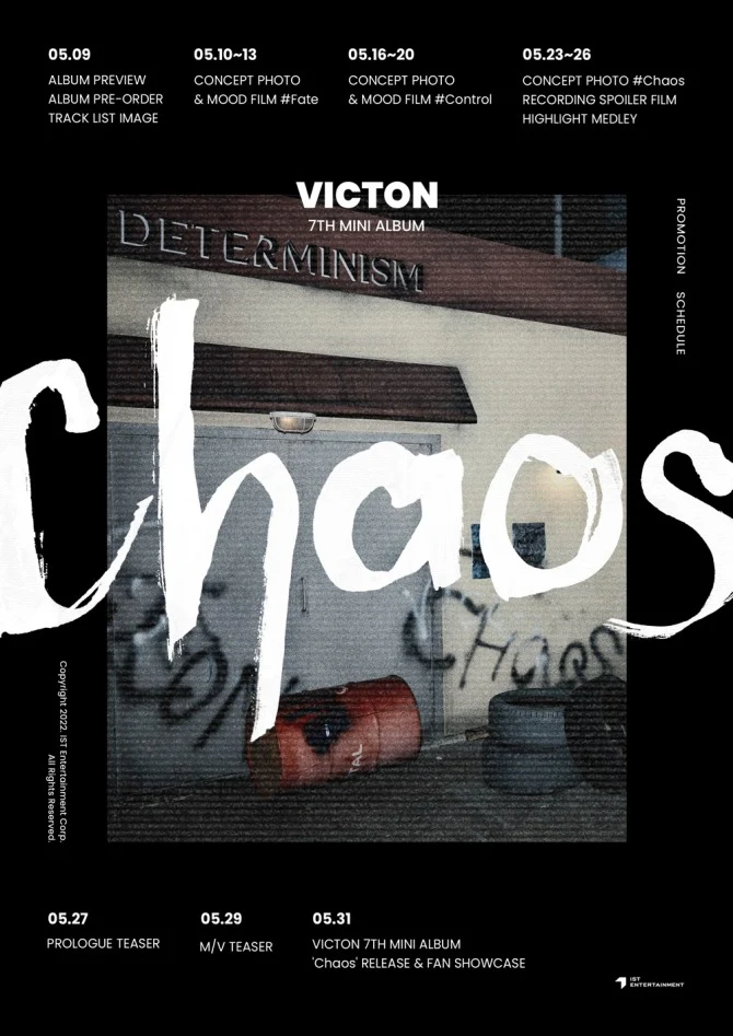 VICTON - 7th Mini Album Chaos [Digipack ver.] CD+Extra Photocards Set - Image 7