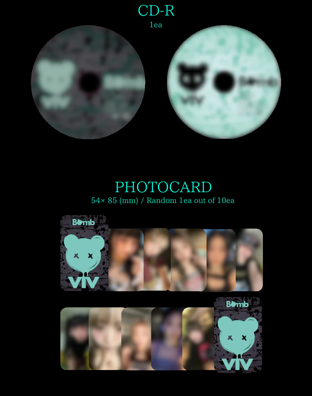 ViV - Debut 1st EP Bomb CD - Image 3