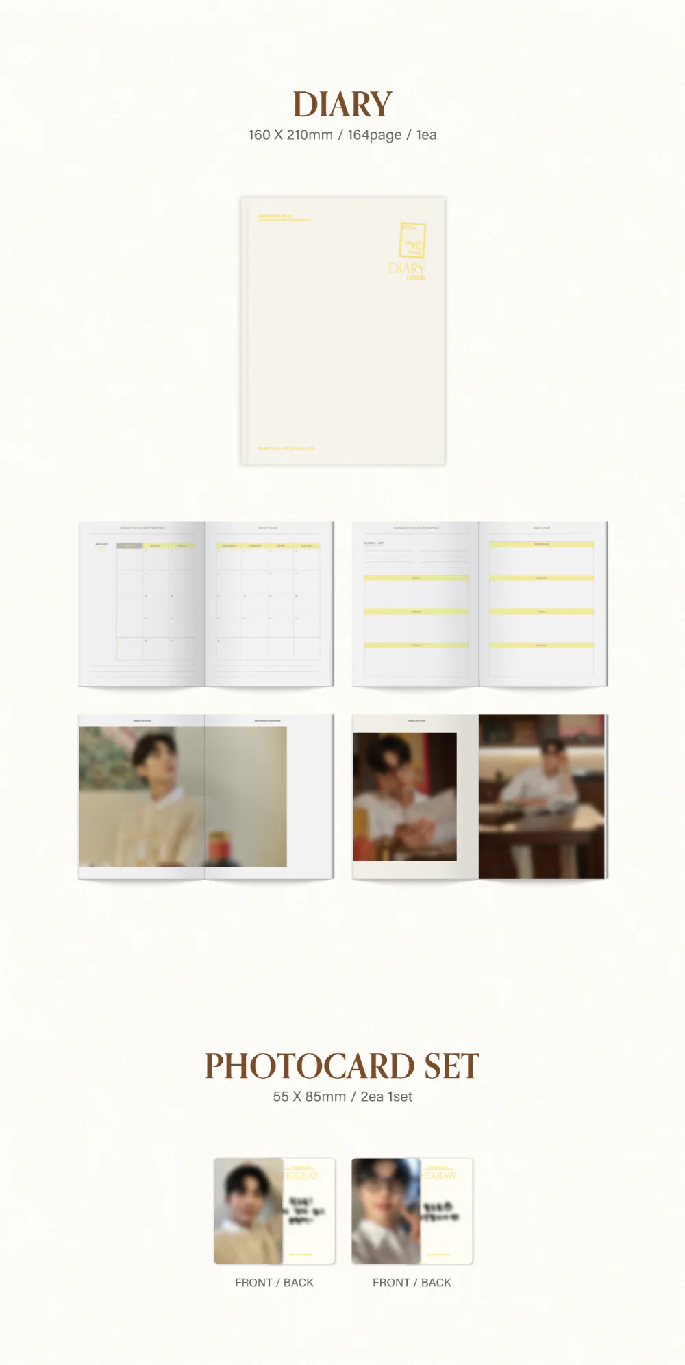 HWANG MIN HYUN - 2024 SEASON'S GREETINGS [HOLIDAY] - Image 4