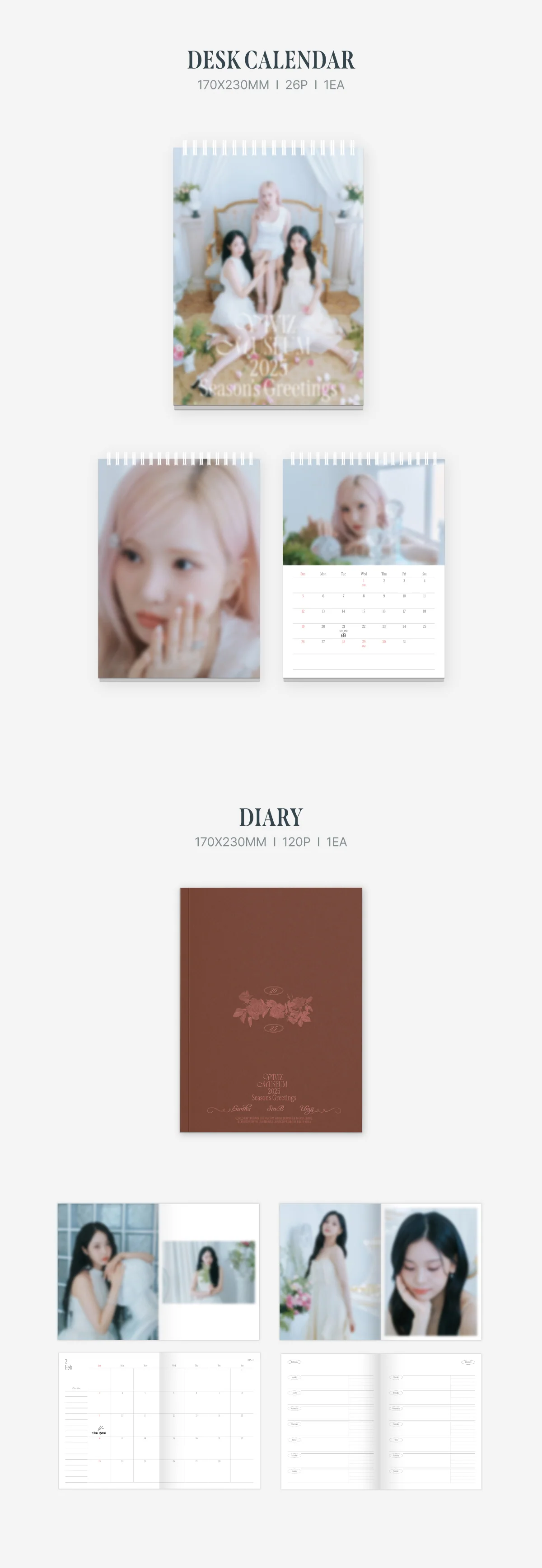 VIVIZ 2025 Season's Greetings VIVIZ MUSEUM+Pre-Order Gift - Image 4