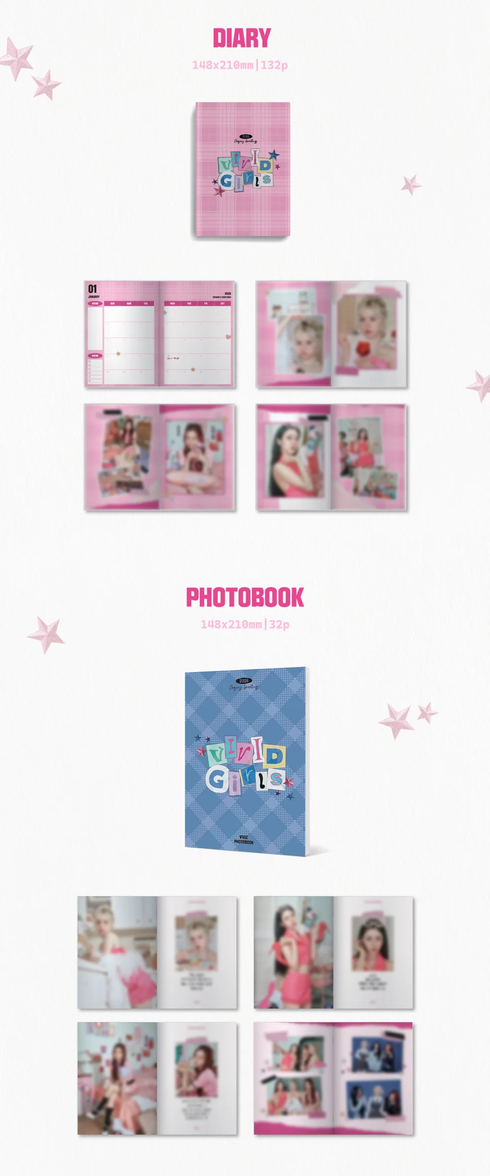 VIVIZ 2026 SEASON’S GREETINGS [VIVID GIRLS] + Pre-Order Gift - Image 3
