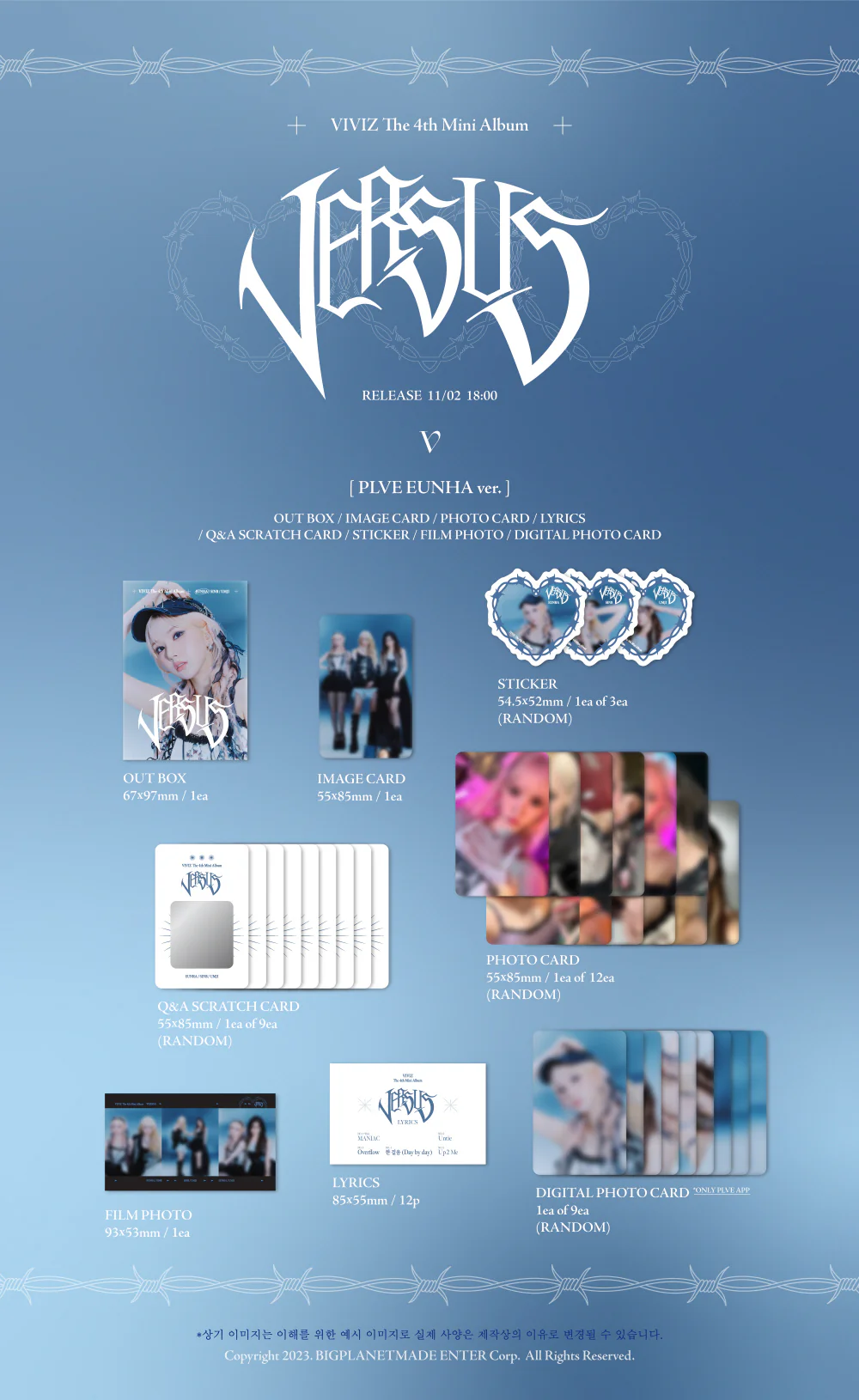 VIVIZ - 4th Mini Album VERSUS PLVE ver. - Image 3