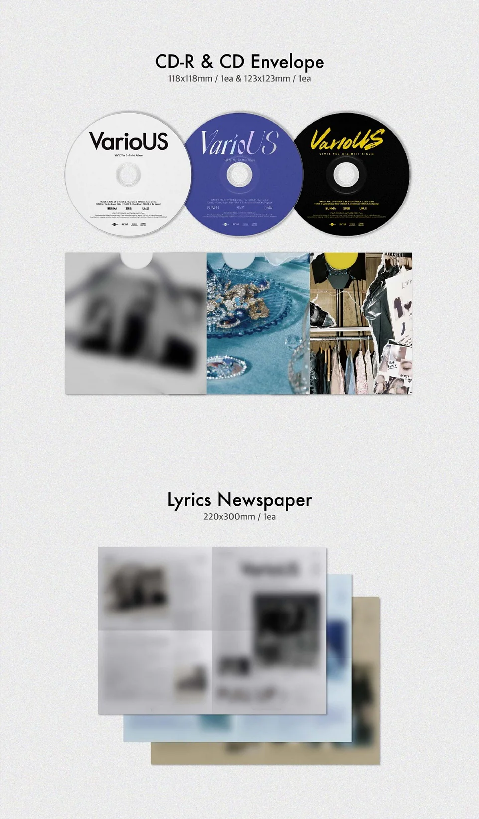 VIVIZ - VarioUS [Photobook] 3rd Mini Album - Image 3