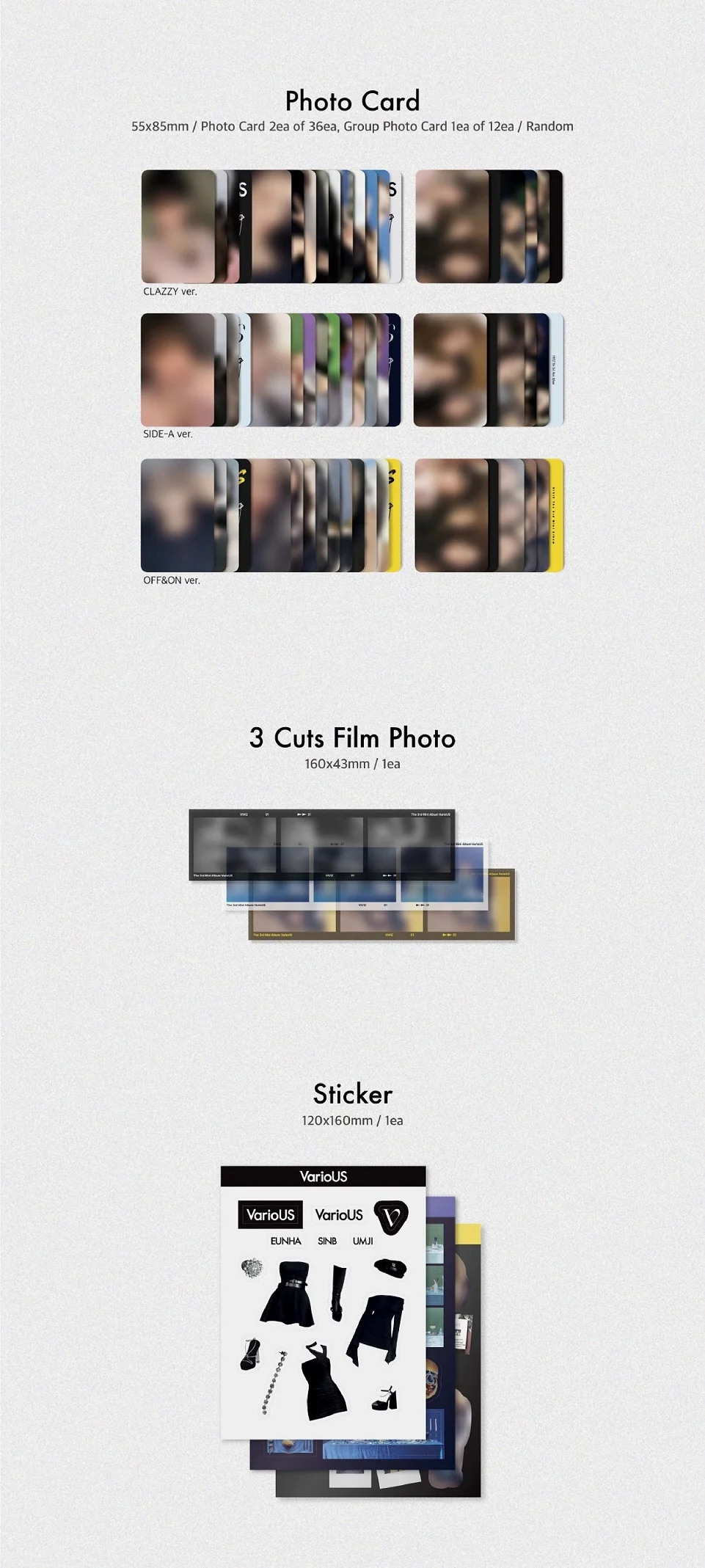 VIVIZ - VarioUS [Photobook] 3rd Mini Album - Image 5
