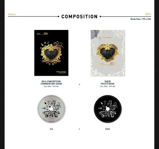 VIXX - 2016 Conception KER Special Package [Limited Edition] - Image 3