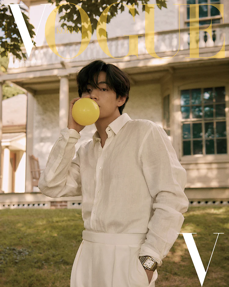 VOGUE MAGAZINE OCT 2022 [D/ E/ F] BTS V - Image 4