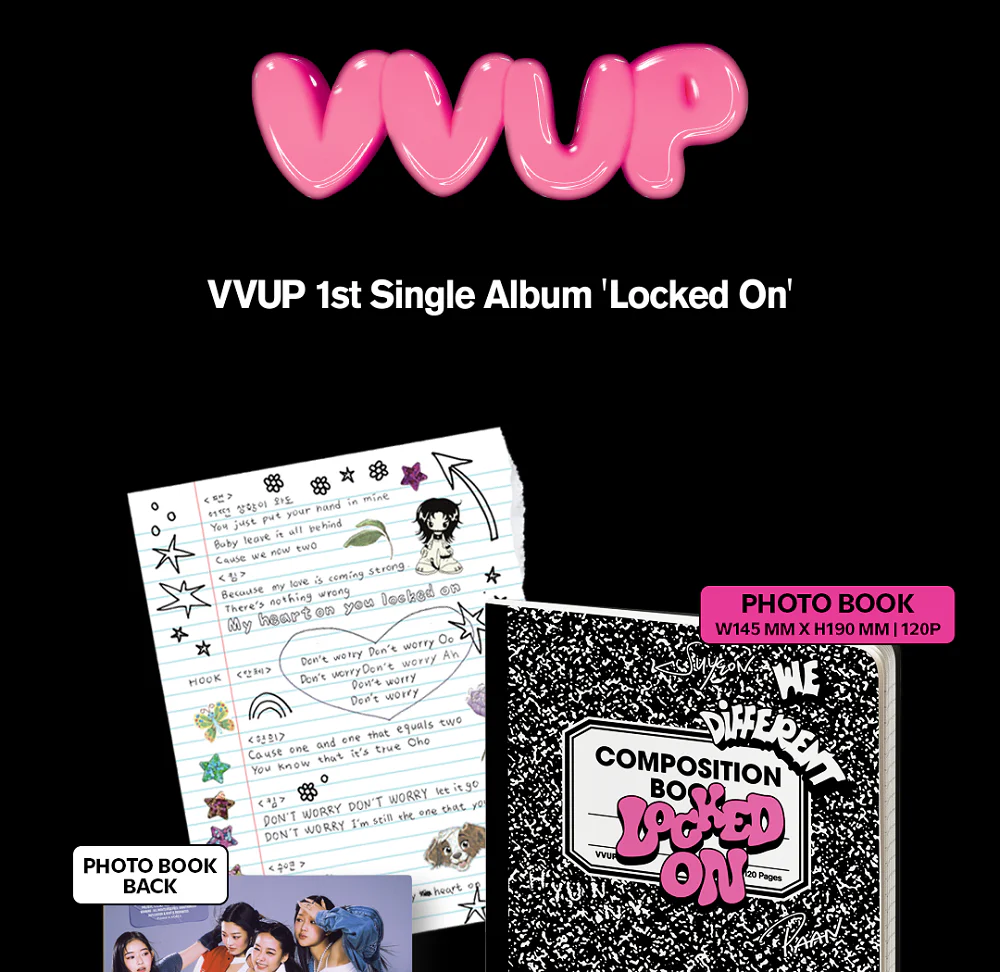 VVUP - 1st Single Album Locked On CD - Image 2