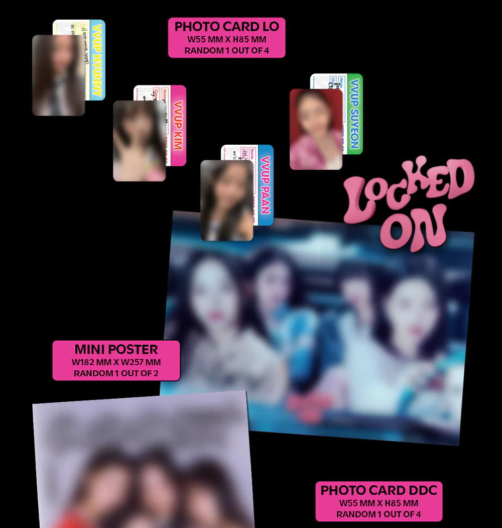 VVUP - 1st Single Album Locked On CD - Image 5