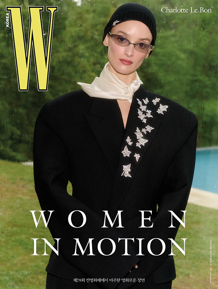 W Korea Magazine July 2026 (Women in Motion - 79th Cannes Film Festival) Han So Hee, EVAN, Winter, Moka - Image 3