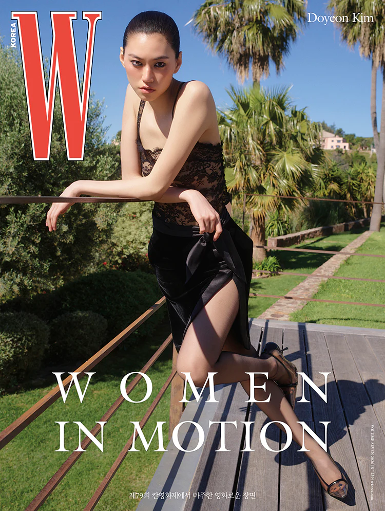 W Korea Magazine July 2026 (Women in Motion - 79th Cannes Film Festival) Han So Hee, EVAN, Winter, Moka - Image 4