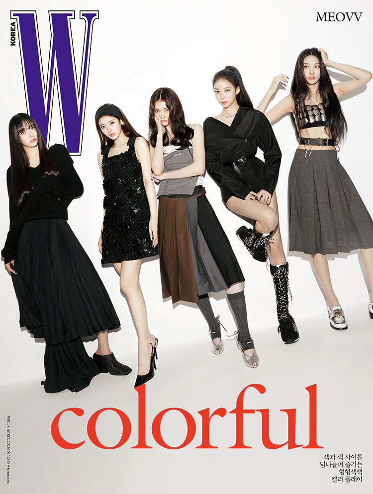 W Magazine Korea Vol.4 April 2025 Meovv - Image 2