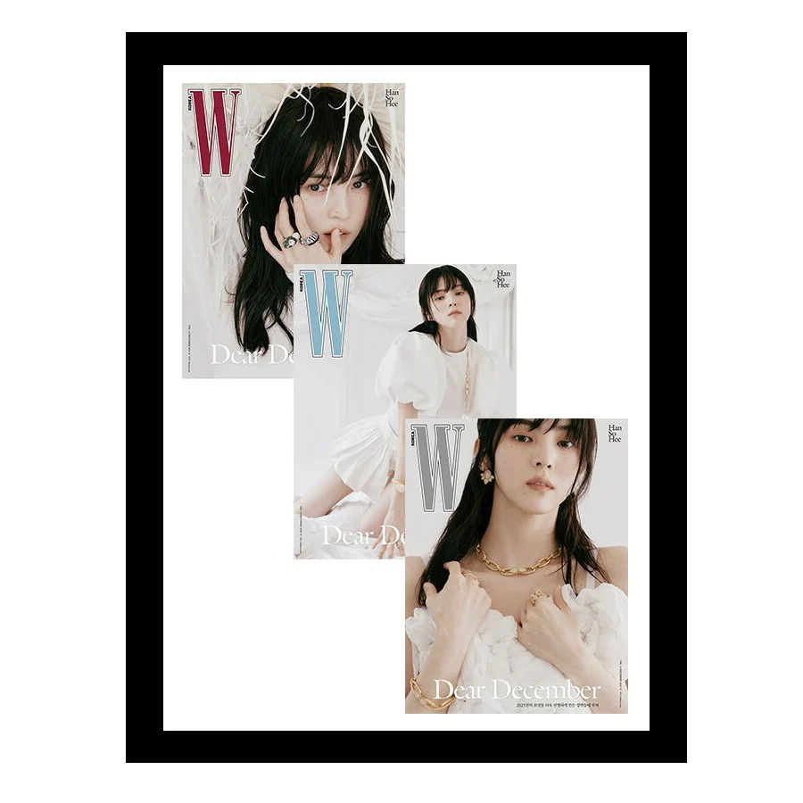 W Magazine Volume 12 December 2025 Random Cover Han So Hee - Image 8