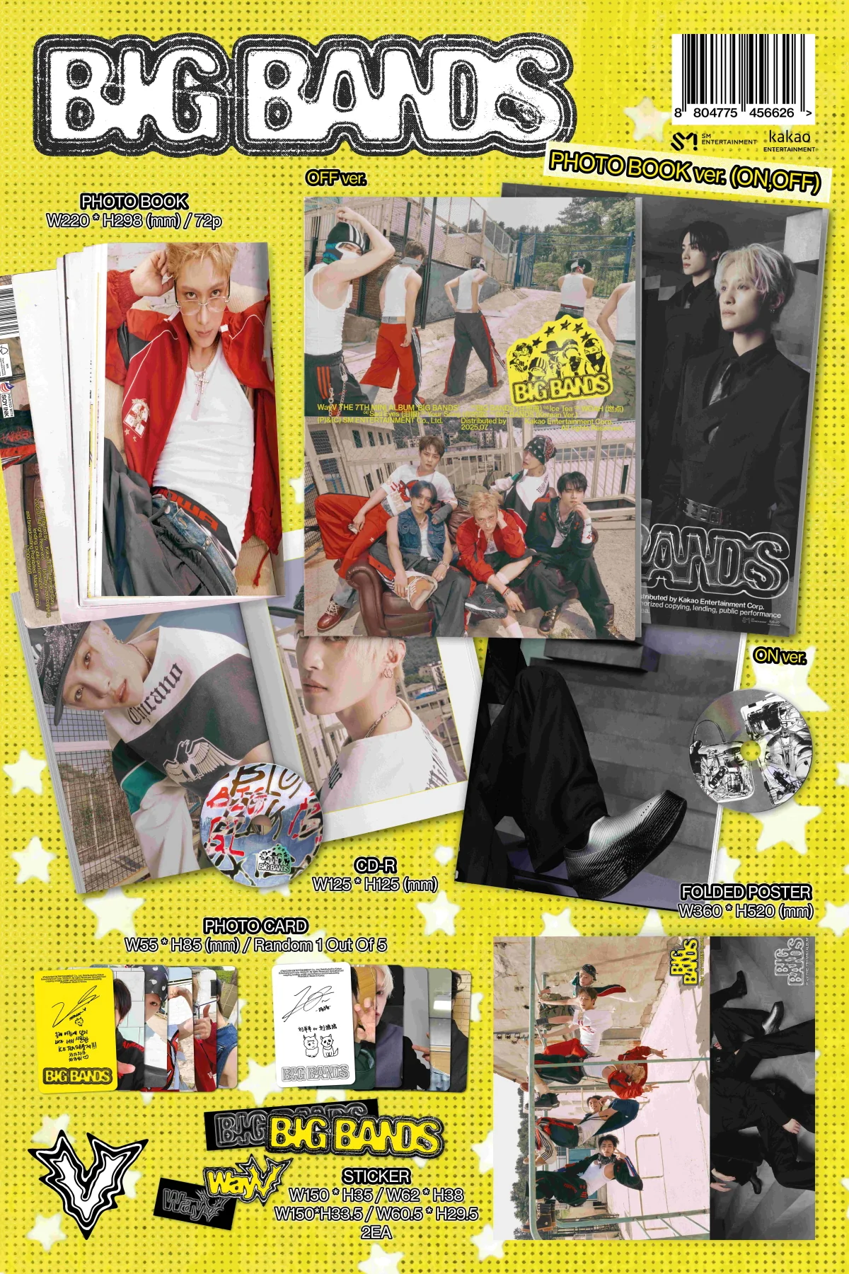 WayV - BIG BANDS [Photo Book Ver.] 7th Mini Album - Image 2