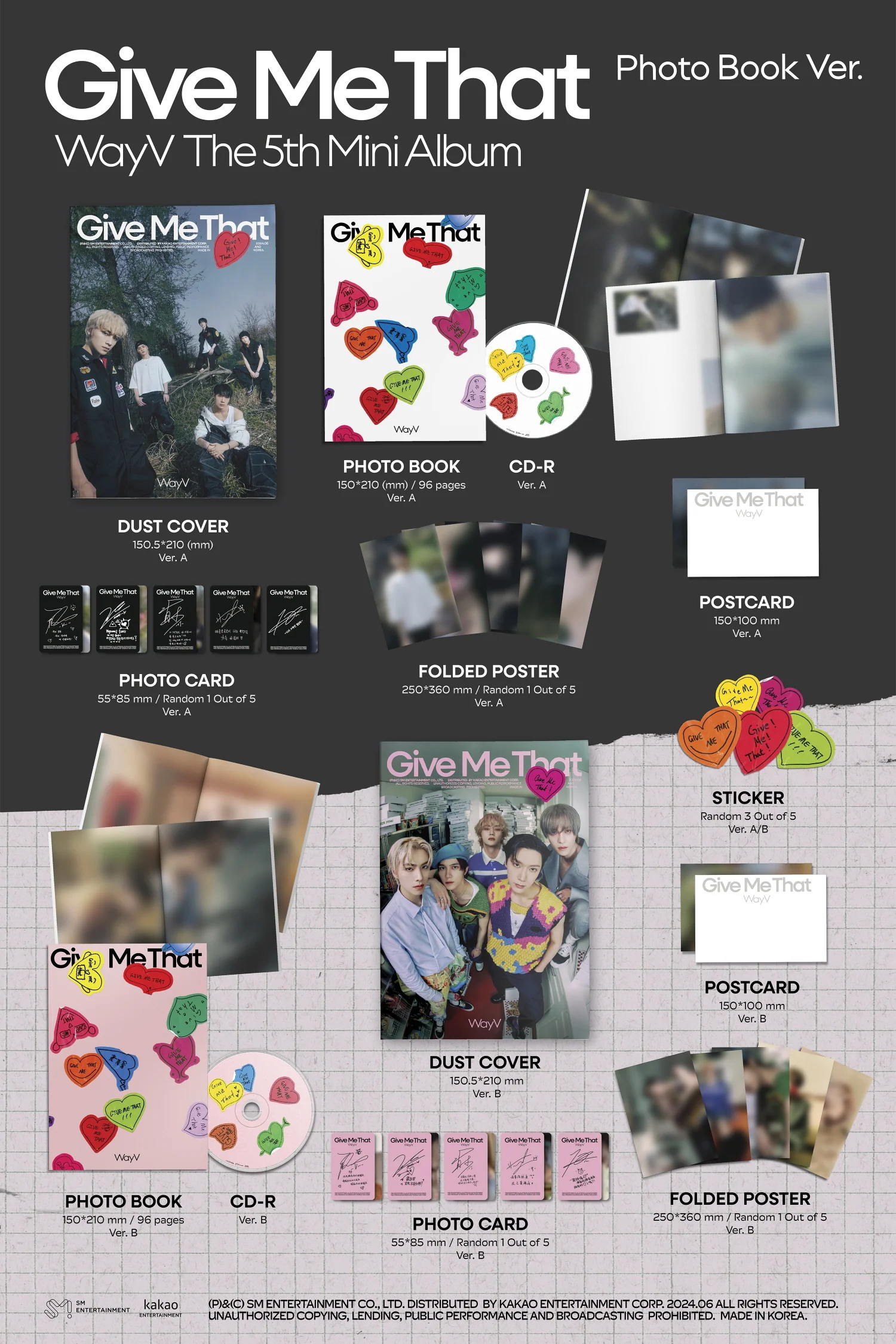 WayV - Give Me That [Photobook Ver.] Album - Image 2