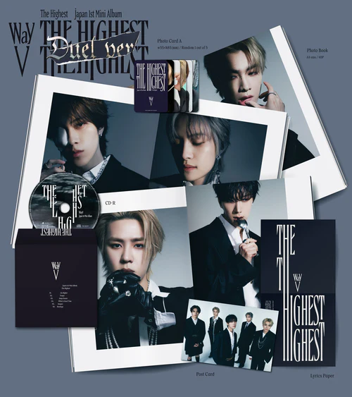 WayV - Japan 1st Mini Album The Highest Limited Edition Duel version CD - Image 3