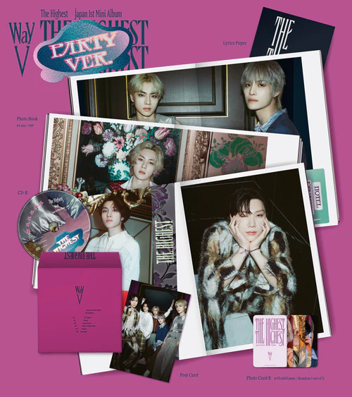 WayV - Japan 1st Mini Album The Highest Limited Edition Party version CD - Image 3